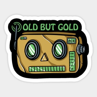 Old but gold Sticker